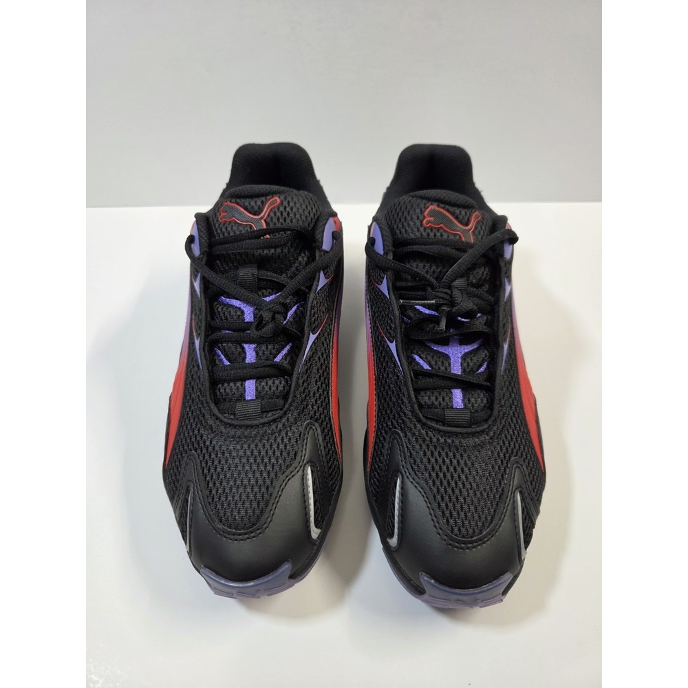 Puma Inhale 401560-02 Sneakers Men's Black Red Low Top Lifestyle Shoes Size 9
